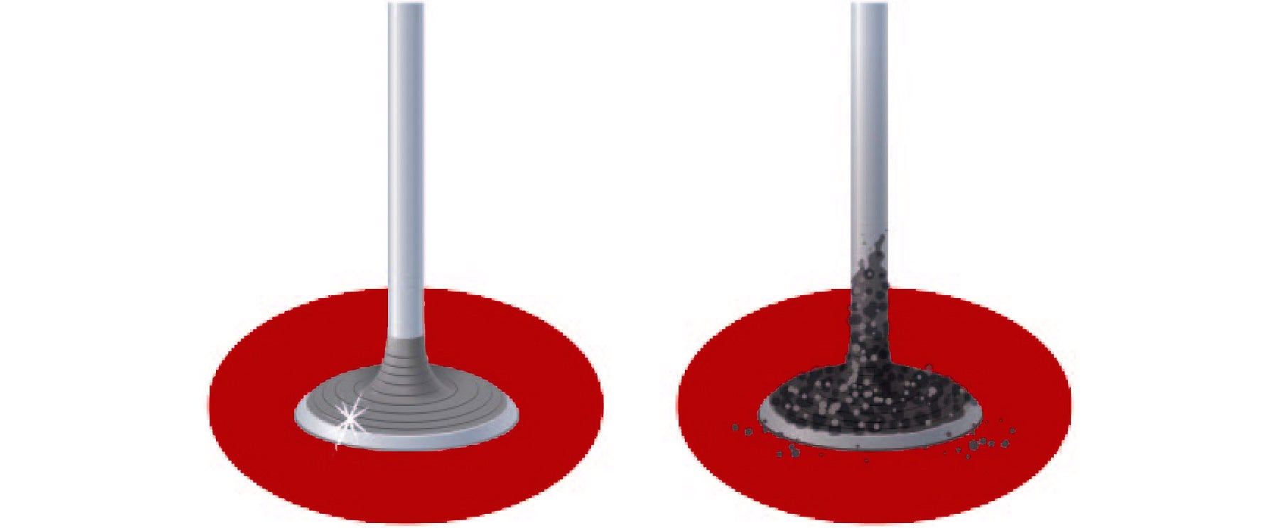 Dirty valves vs. clean valves at Kia Of Muncie in Muncie IN