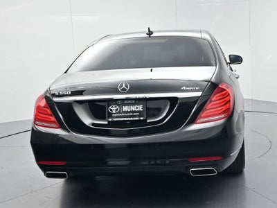 2016 Mercedes-Benz S-Class S 550 4MATIC®