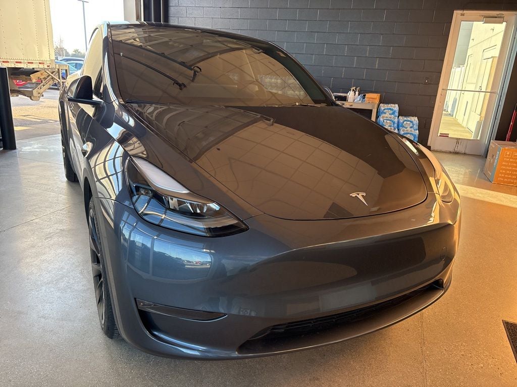 Used 2023 Tesla Model Y Long Range with VIN 7SAYGDEE7PF853942 for sale in Muncie, IN