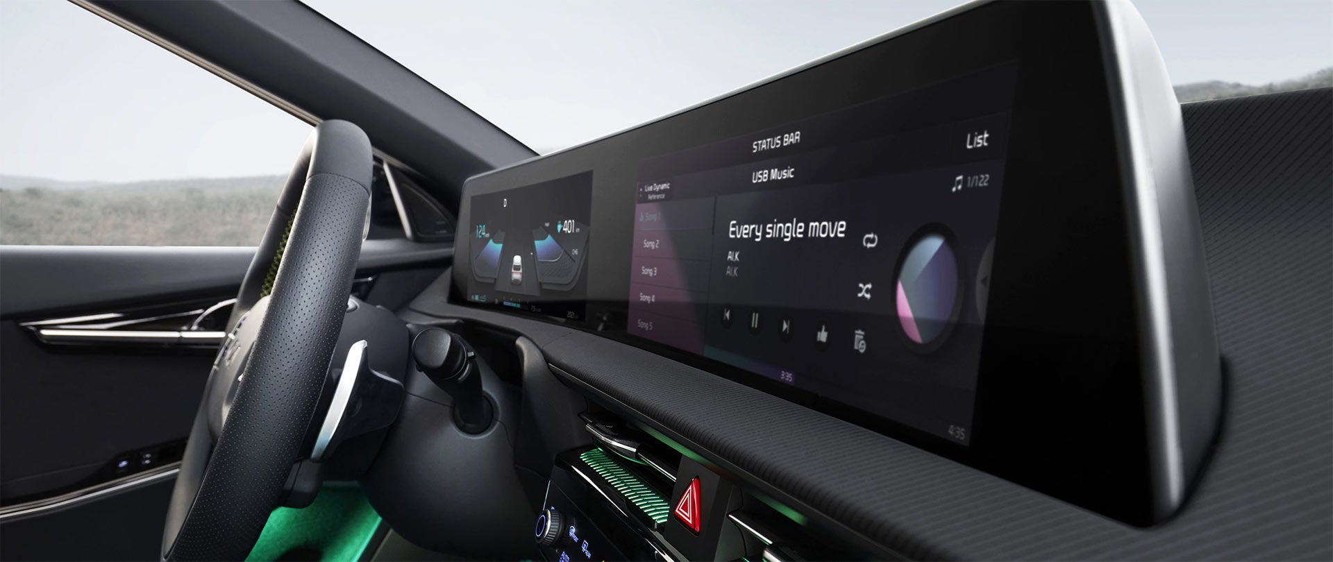 2022 Kia EV6 Dual Curved Screens | Kia Of Muncie in Muncie IN