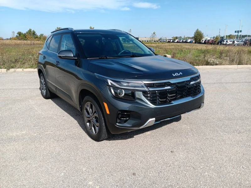 Used Kia Seltos on the lot at Kia of Muncie in Muncie, Indiana
