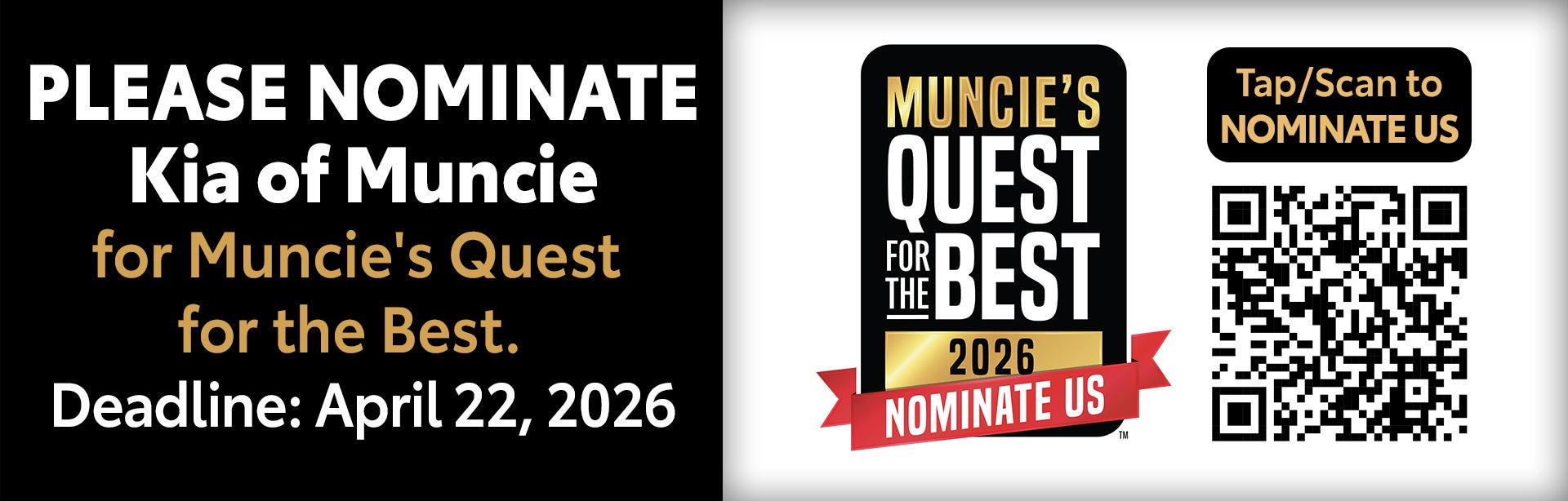 Nominate Us for Muncie's Quest for the Best 2026
