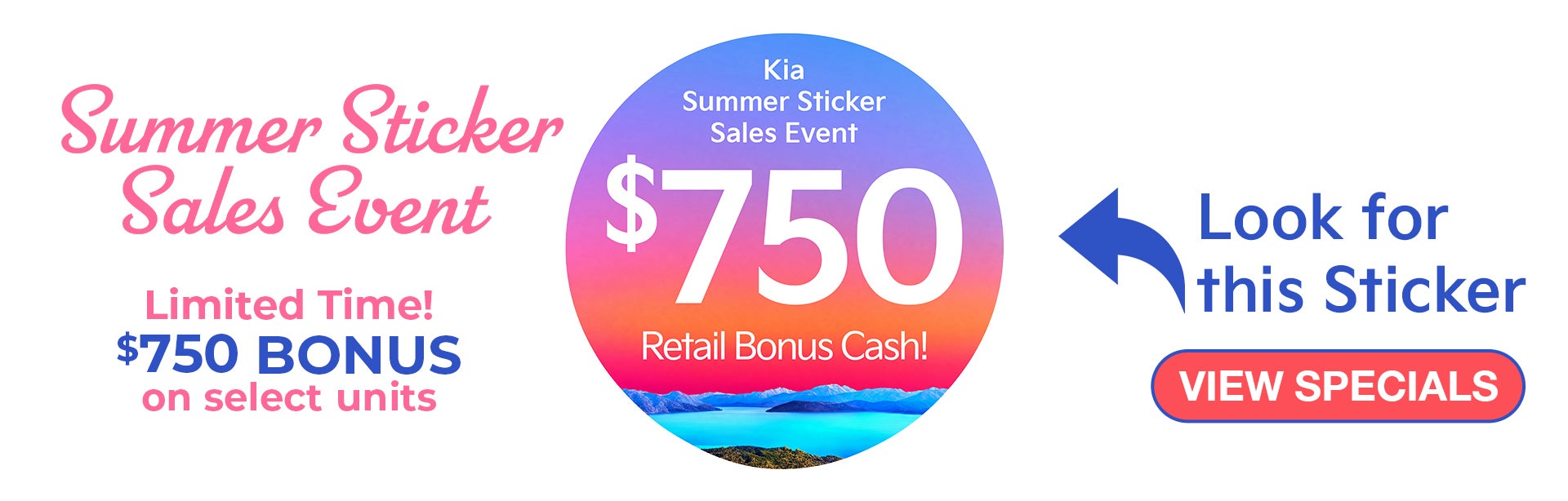 Summer Sticker Sales Event
